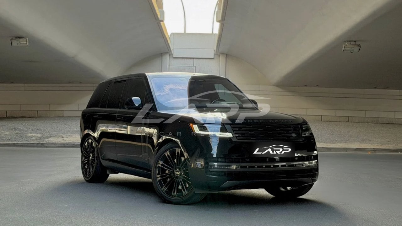 Range Rover Vogue V8 2023 (Black) 2023 in Santorini Black — Dubai