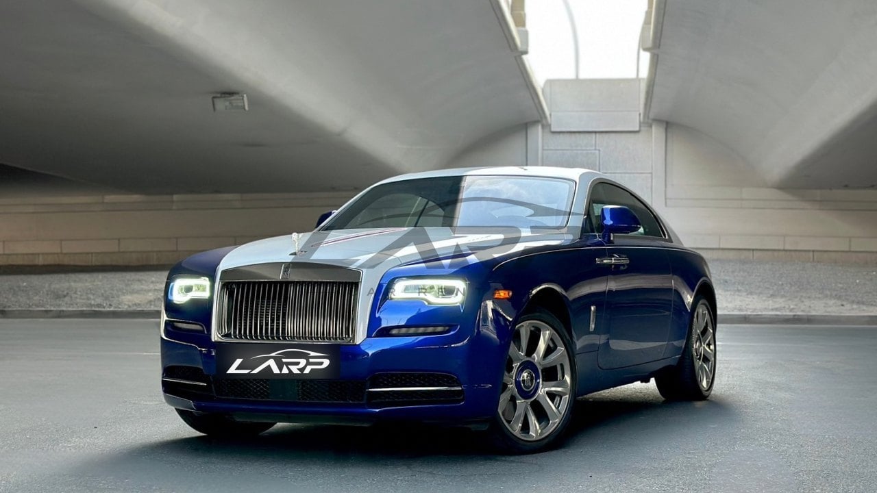 Rolls-Royce Wraith 2021 (Blue) 2021 in Salamanca Blue / Silver two-tone — Dubai