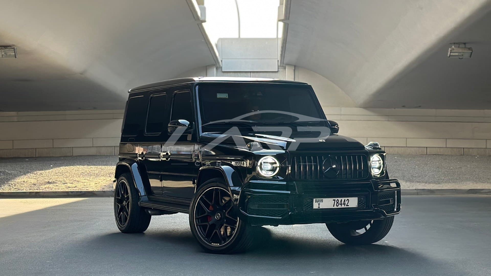 Mercedes-AMG G63 (Black) 2021 in Obsidian Black — Dubai